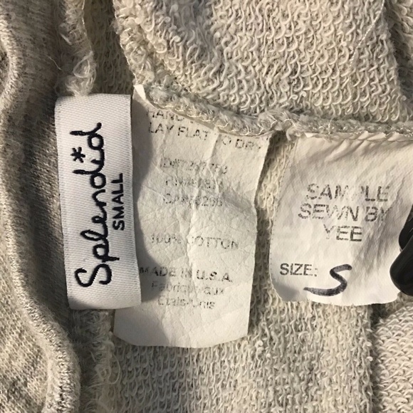 ❌SOLD❌Splendid Nordstrom Cross Back Sweatshirt S - Picture 6 of 8